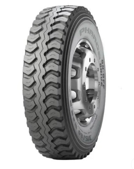 (315/80R22.5) كاوتش تريلا فاروس مصري (ناعم)