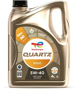زيت توتال كوارتز 9000(5W-40) 4لتر